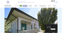 Desktop Screenshot of immobiliarebiagioni.com